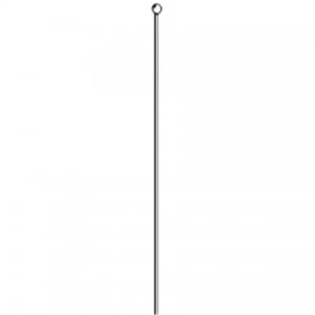 Larsen Products 49 in. Stainless 5 by 8 Wave 27-174MHz Whip Antenna W490.125